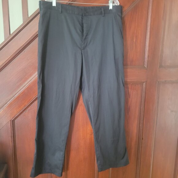 Nike Golf Dri-Fit Mens Black Pants Size 36x30 Polyester Blend - Picture 3 of 8